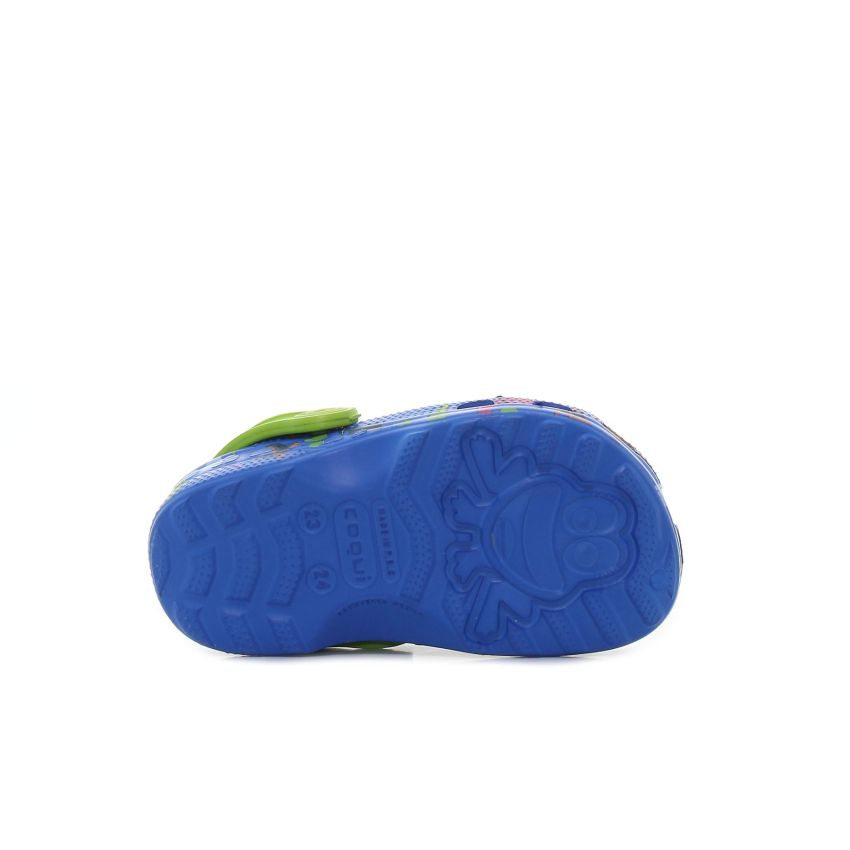 Coqui Little Frog sötétkék baba papucs