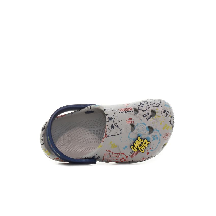 Coqui Little Frog szürke baba papucs