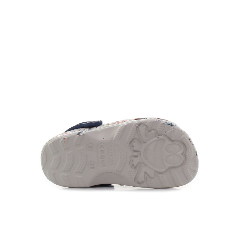 Coqui Little Frog szürke baba papucs