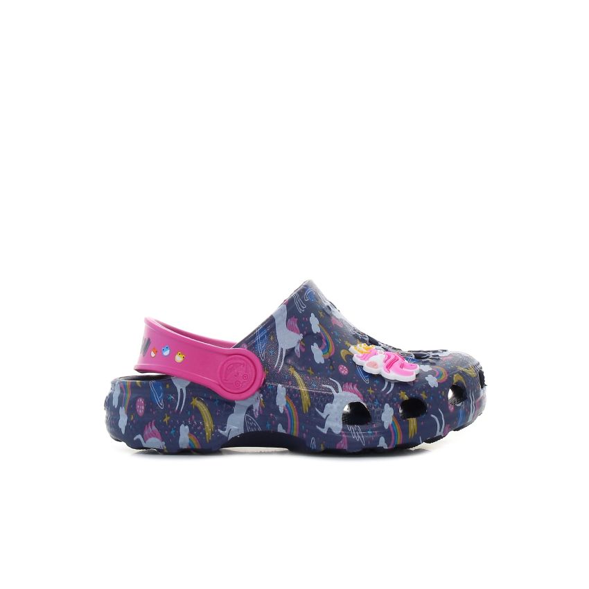 Coqui - Little Frog sötétkék gyerek papucs