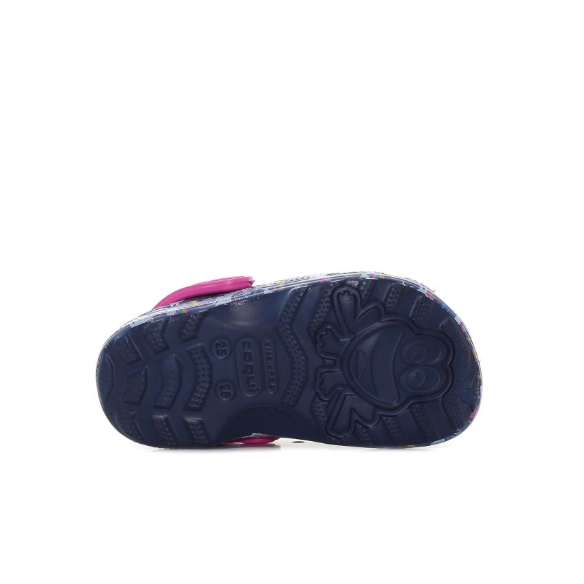 Coqui - Little Frog sötétkék gyerek papucs