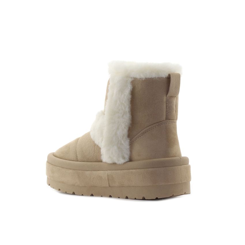 Monogrant - Jena bézs női csizma