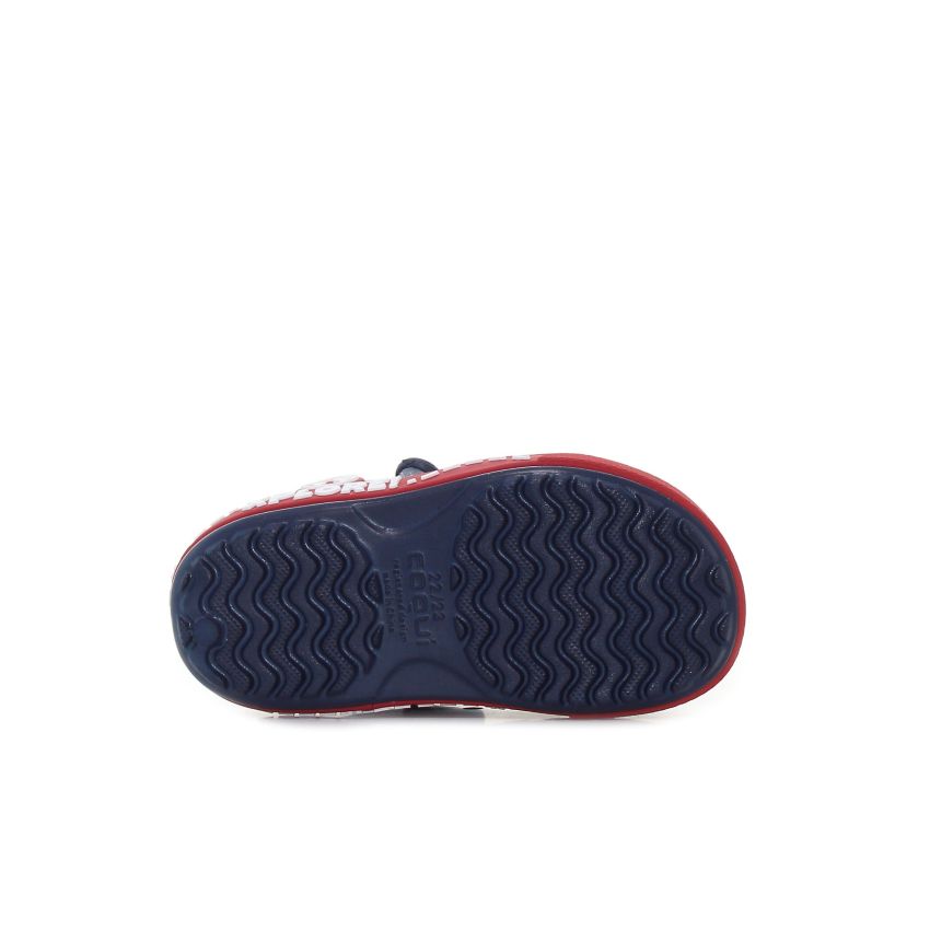 Coqui Yogi sötétkék baba szandál