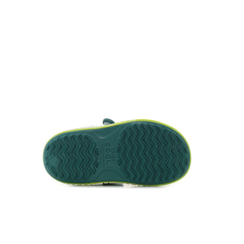 Coqui - Yogi zöld baba szandál