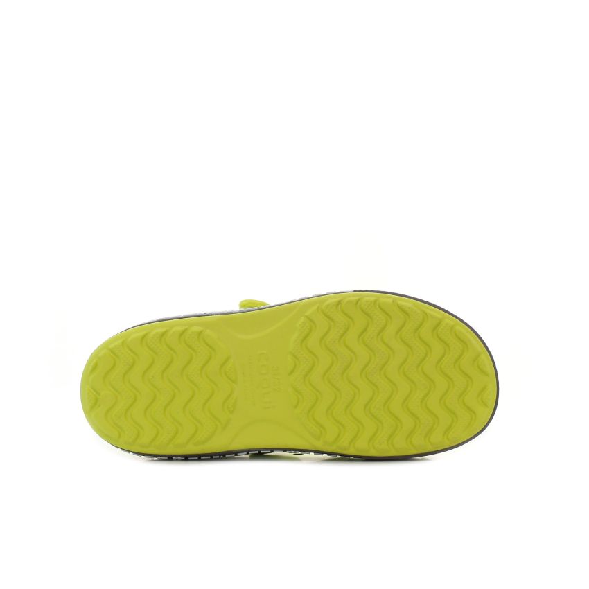 Coqui Yogi neonzöld gyerek szandál