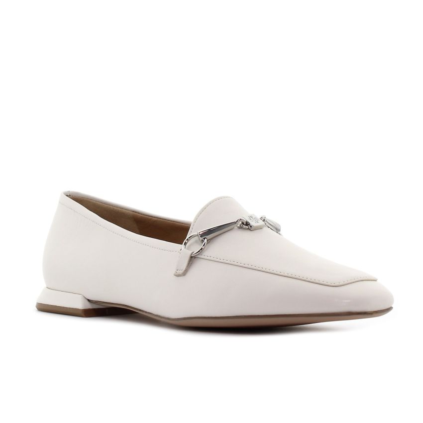 Högl Vera krémszínű női bőr cipő