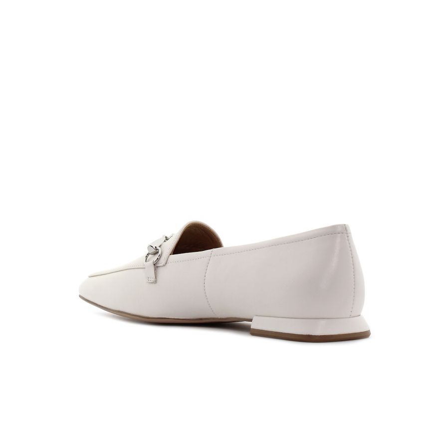 Högl Vera krémszínű női bőr cipő