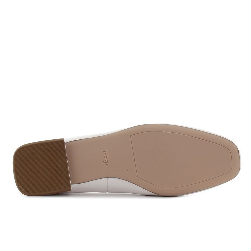 Högl Vera krémszínű női bőr cipő