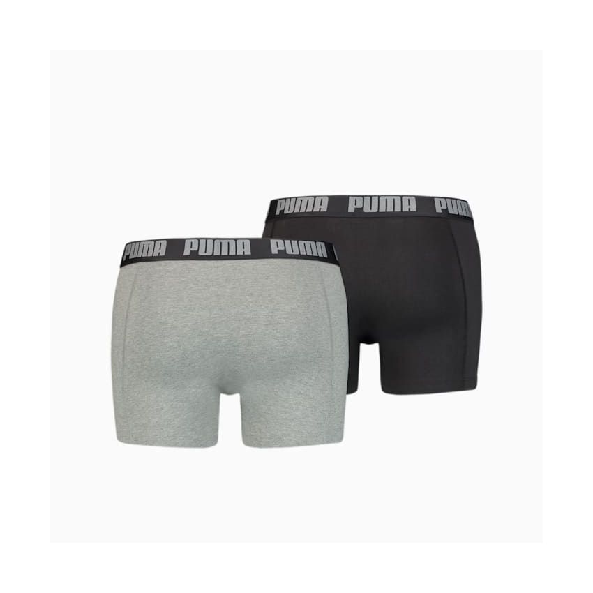 Puma Basic Boxer szürke-fekete 2db-os szett