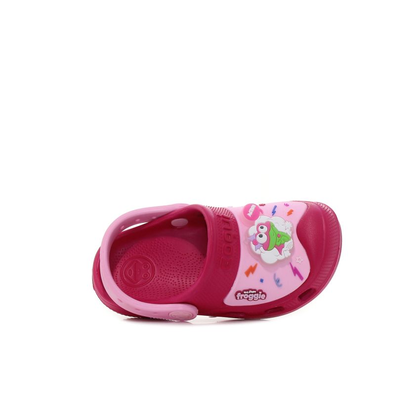 Coqui Maxi villogó magenta gyerek papucs