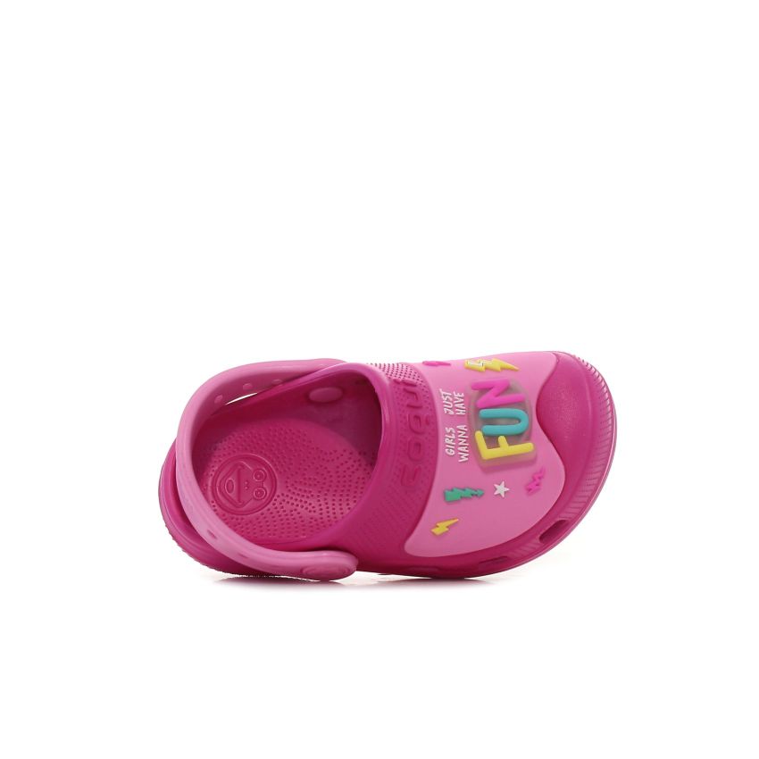 Coqui - Maxi villogó magenta baba szandál