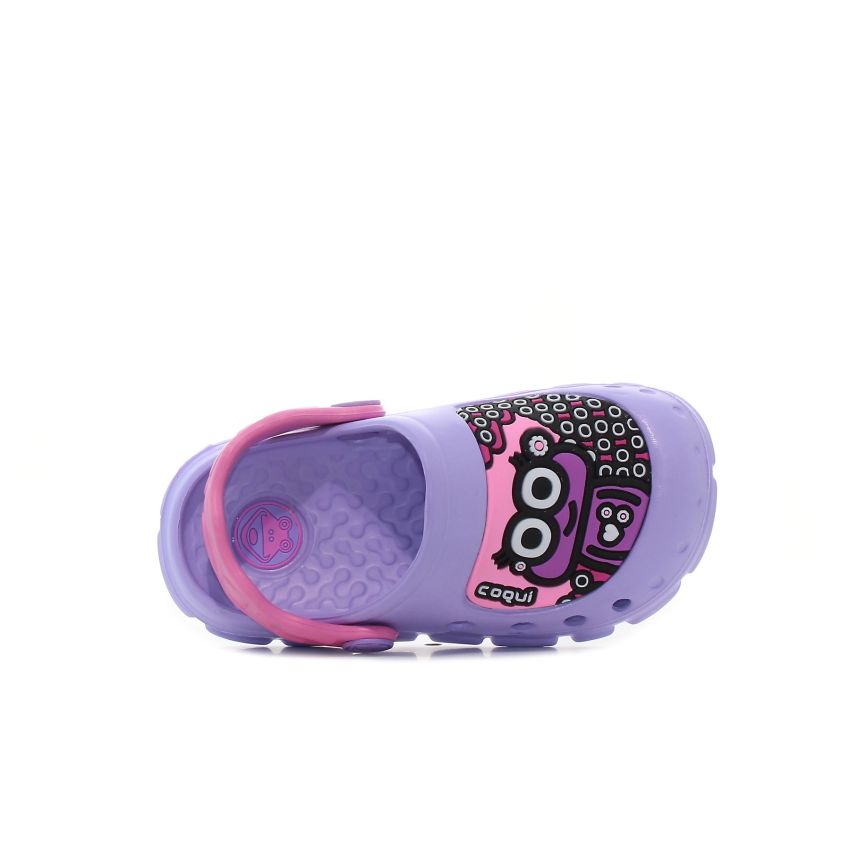 Coqui Stoney lila gyerek papucs