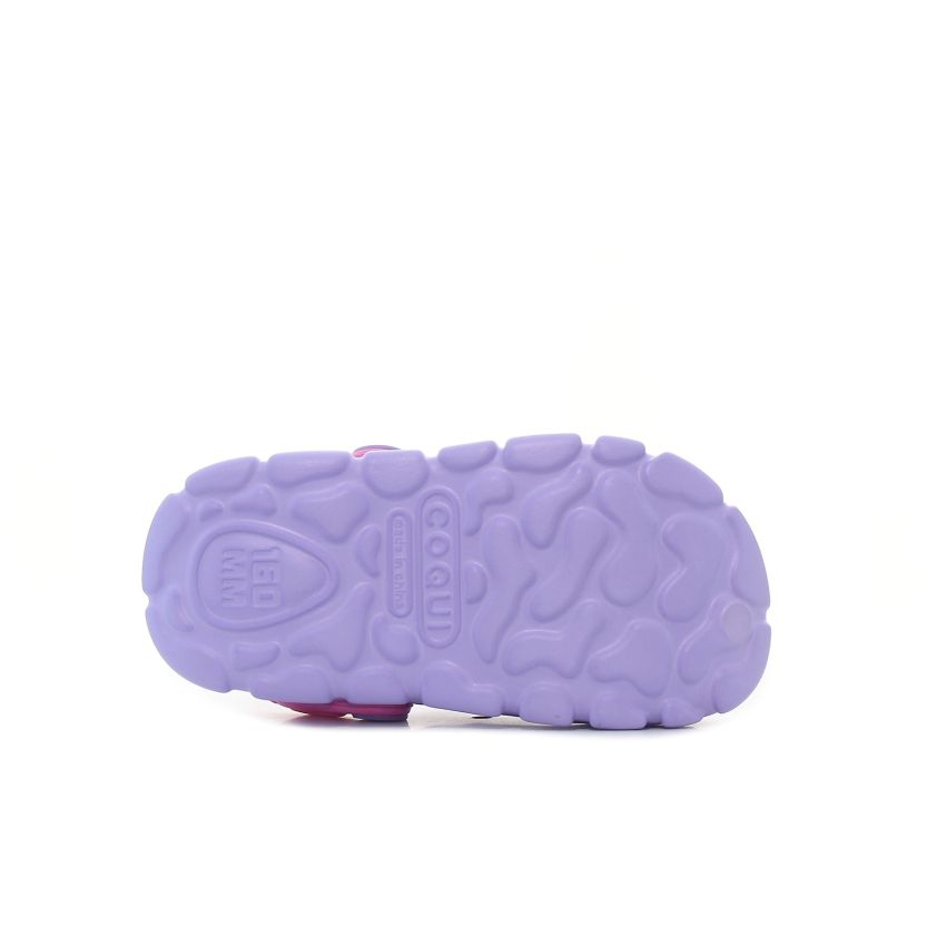 Coqui Stoney lila gyerek papucs