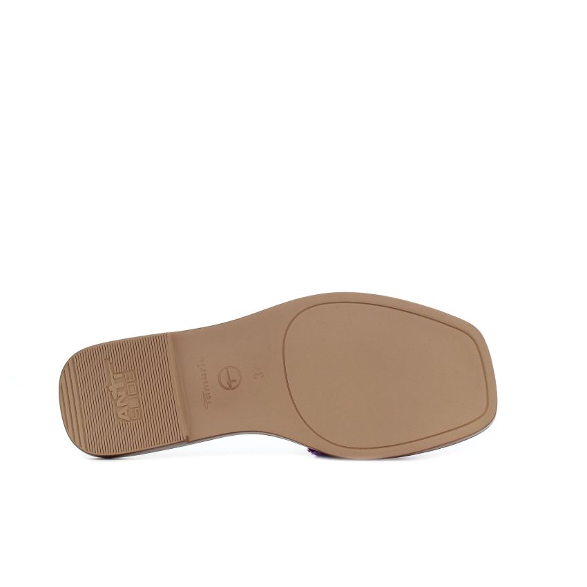 Tamaris lila női papucs