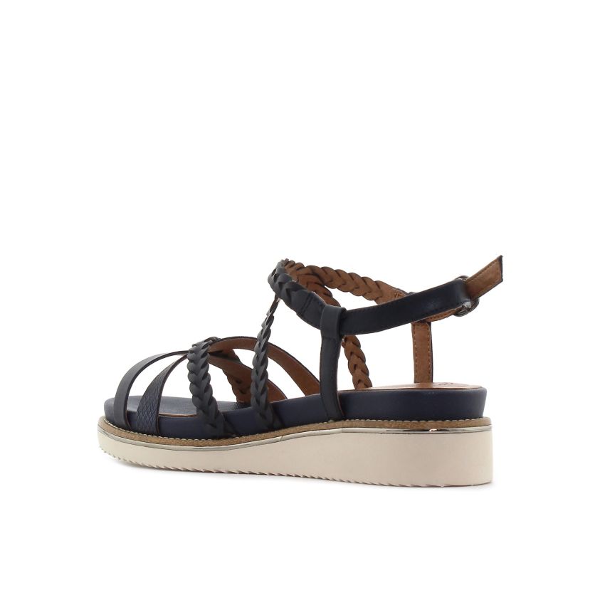 Tamaris sötétkék női szandál