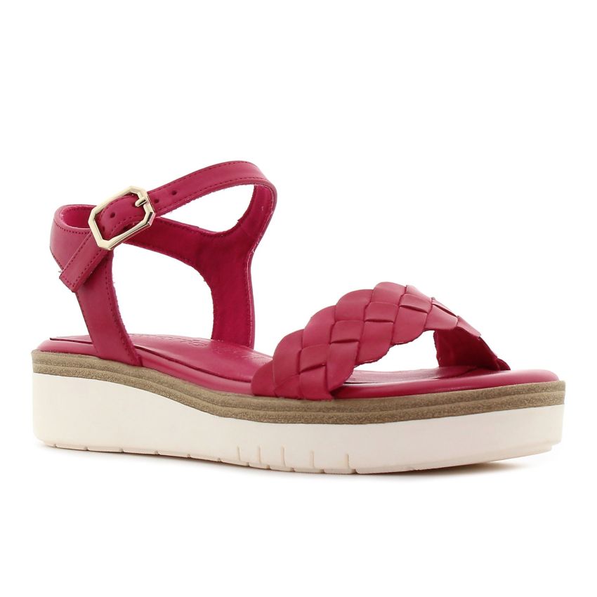 Tamaris magenta női szandál