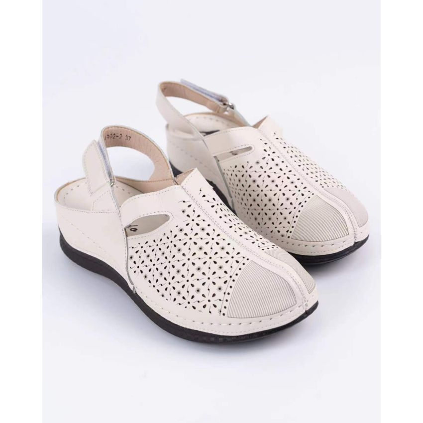 Bosido Maa bézs női papucs