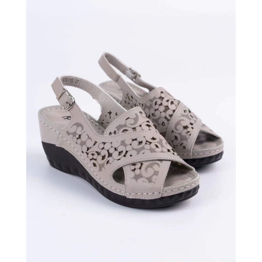 Bosido Brynn bézs női magassarkú