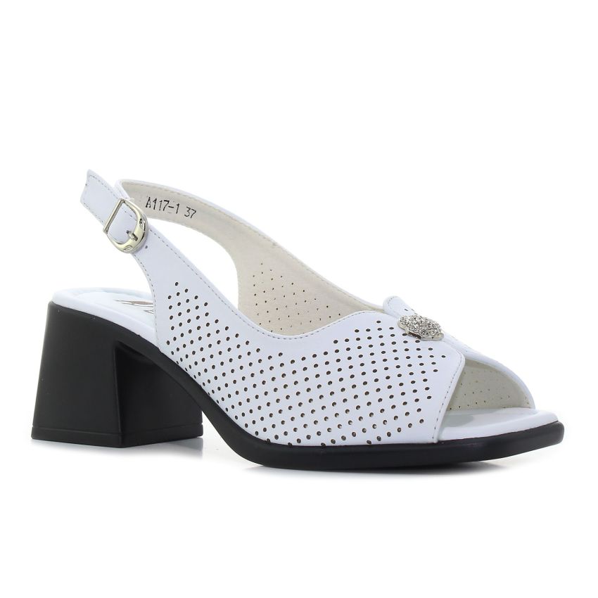 Bosido Ane fehér női magassarkú