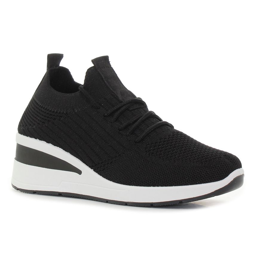 Weide A77 fekete női cipő