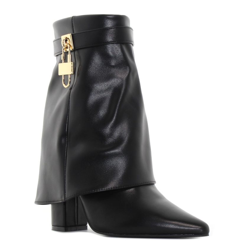 Monogrant - Celine fekete női bokacsizma