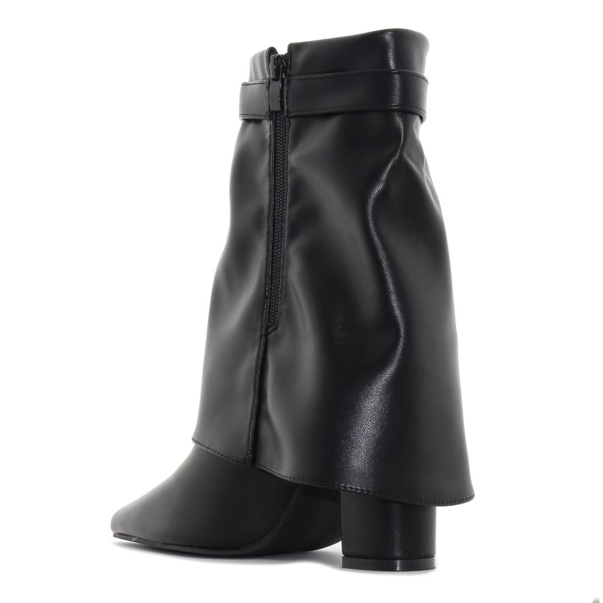 Monogrant - Celine fekete női bokacsizma