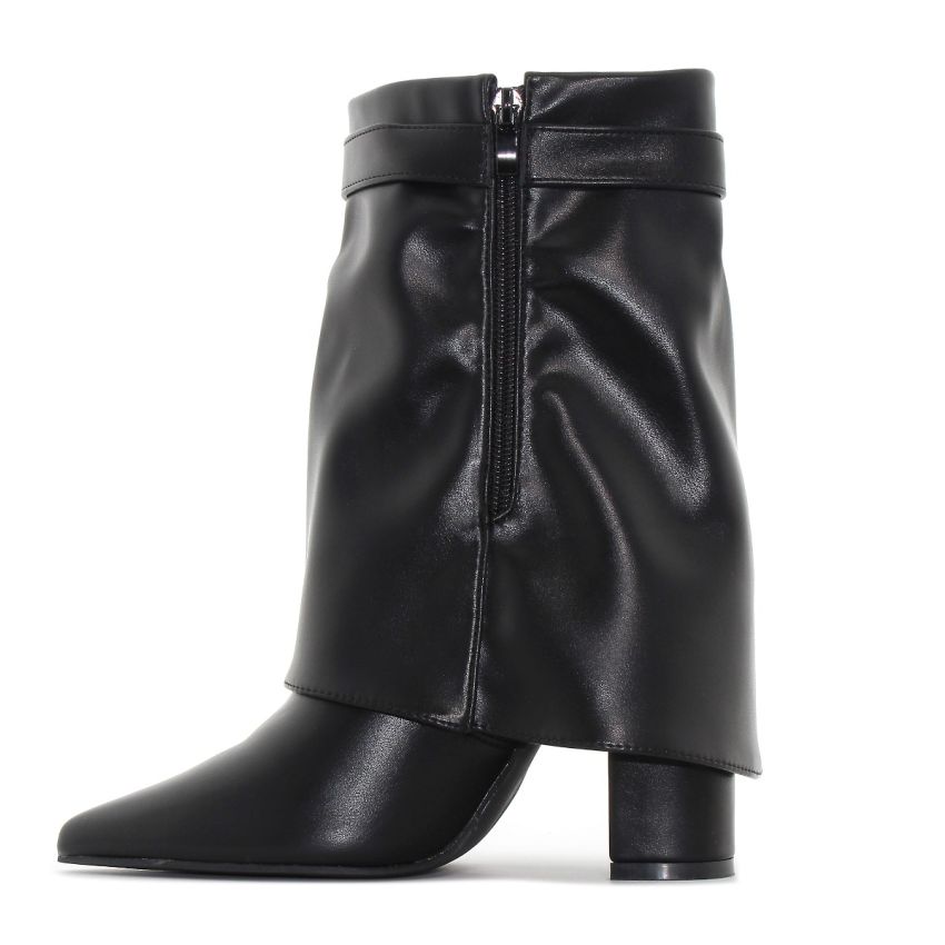 Monogrant - Celine fekete női bokacsizma