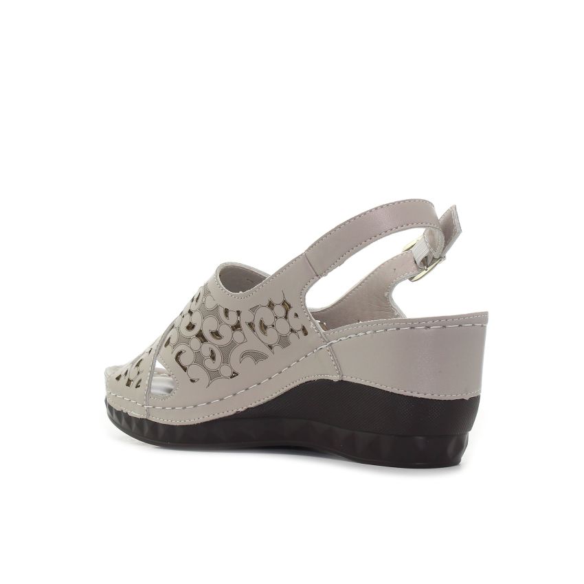 Bosido Brynn bézs női magassarkú