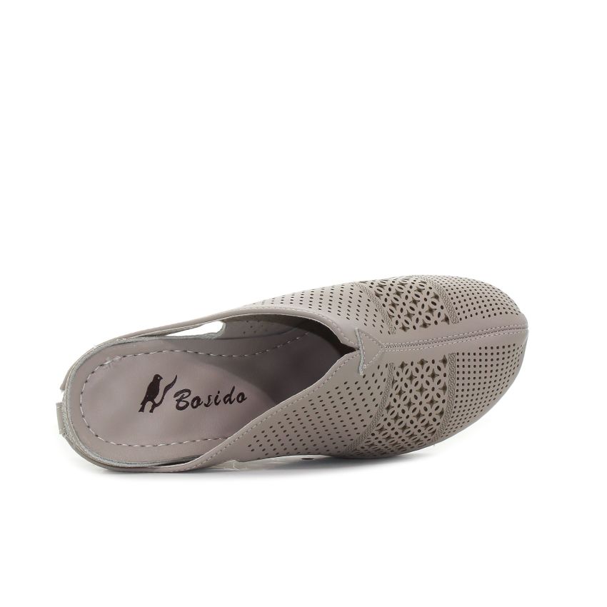 Bosido Adelynn bézs női papucs