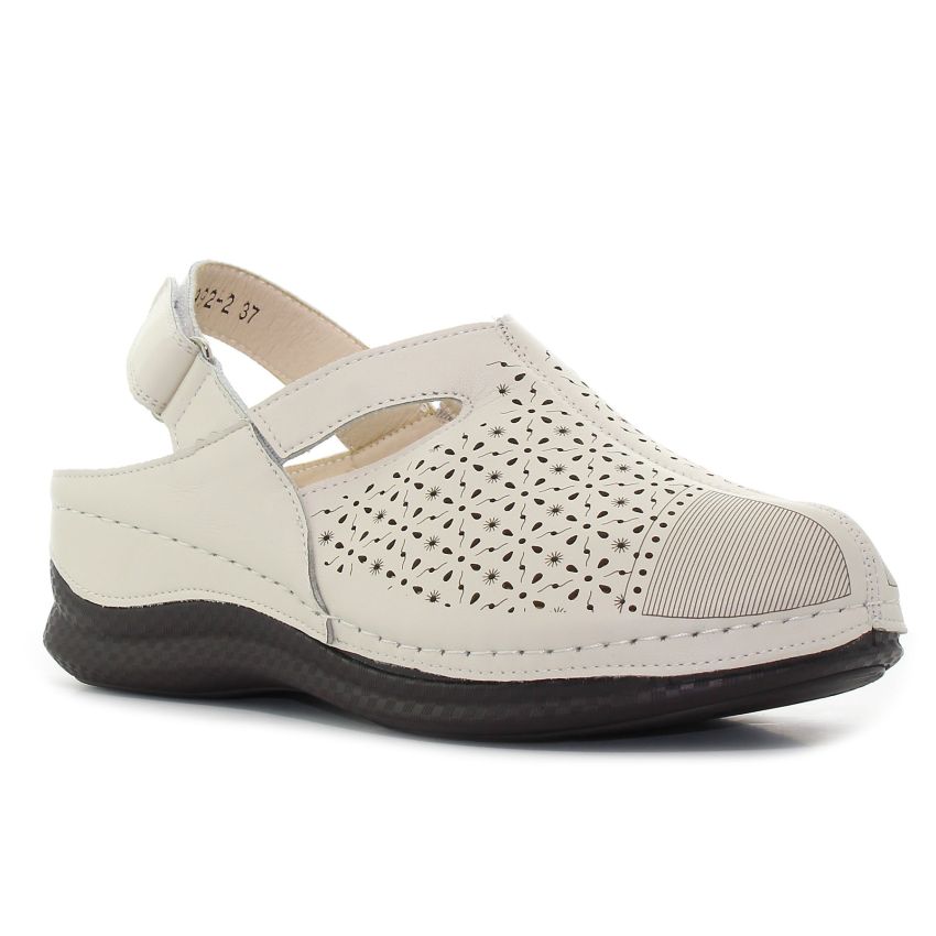 Bosido Maa bézs női papucs