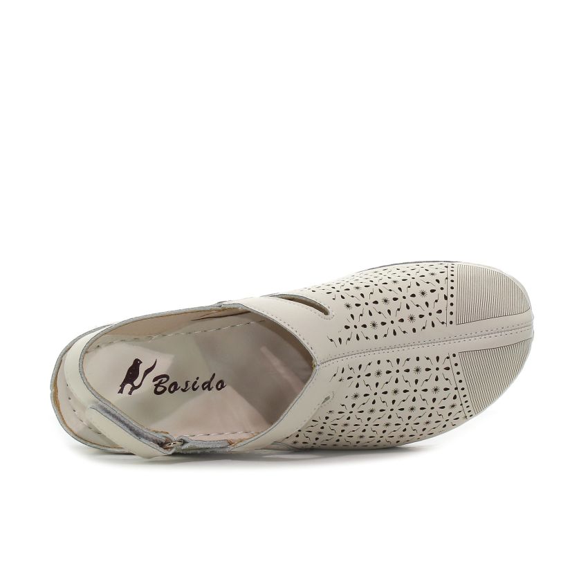 Bosido Maa bézs női papucs
