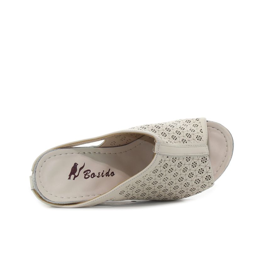 Bosido Maree bézs női papucs