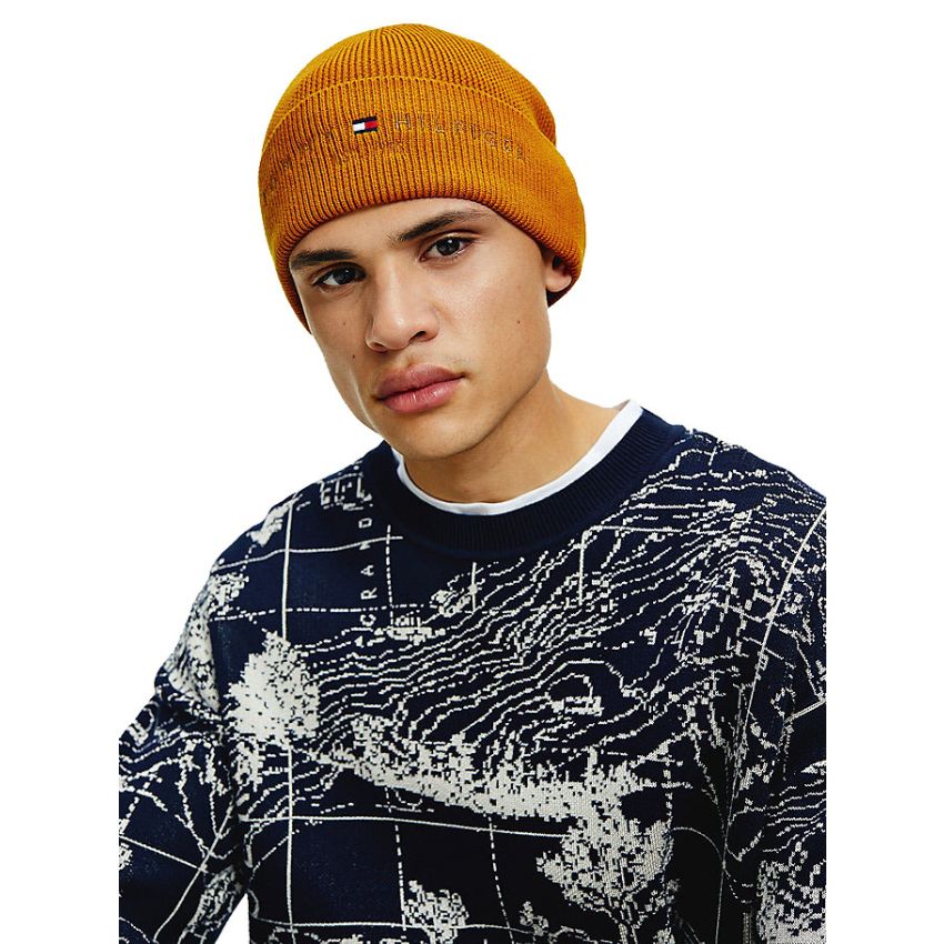 Tommy Hilfiger Established mustársárga férfi sapka