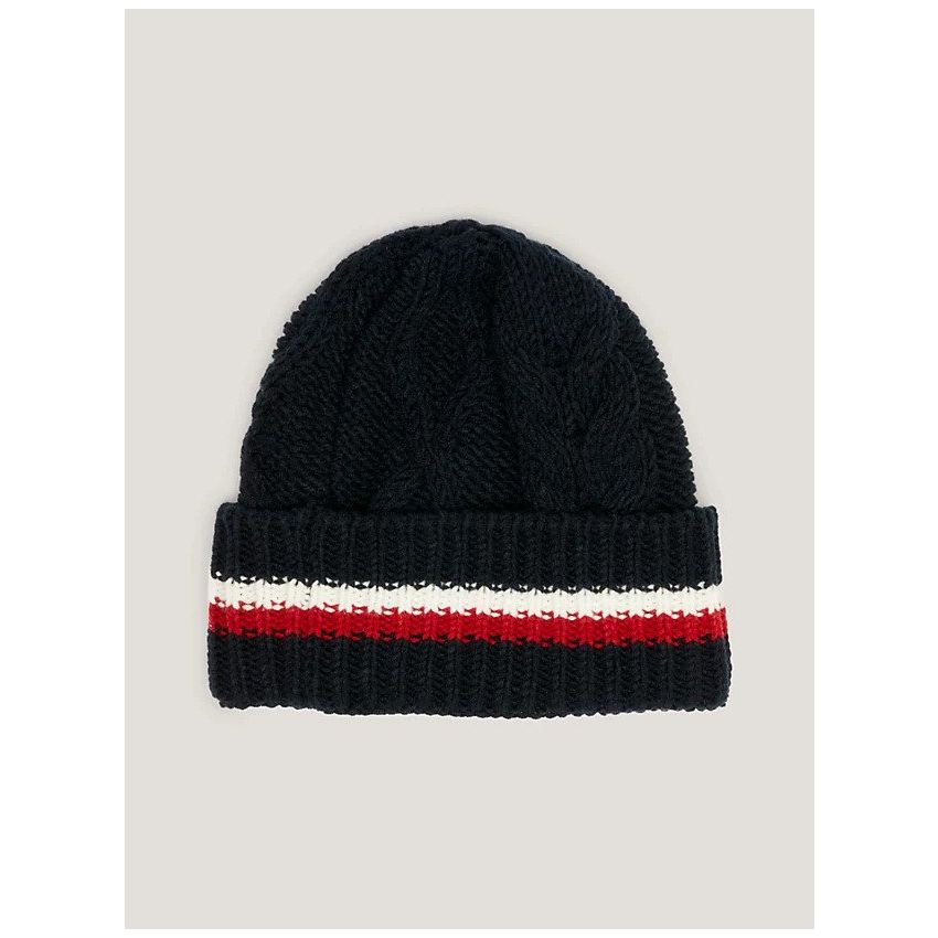 Tommy Hilfiger Monotype Chunky sötétkék férfi sapka