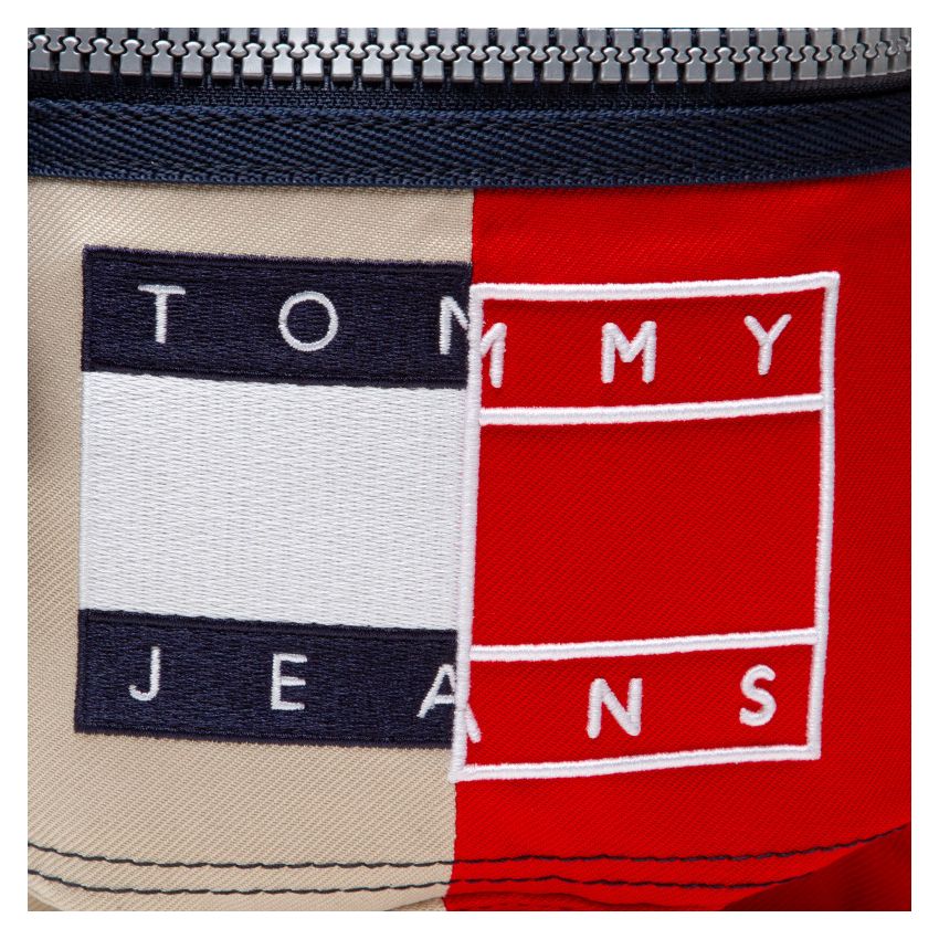 Tommy Hilfiger Heritage Backpack Spliced barna-piros hátizsák