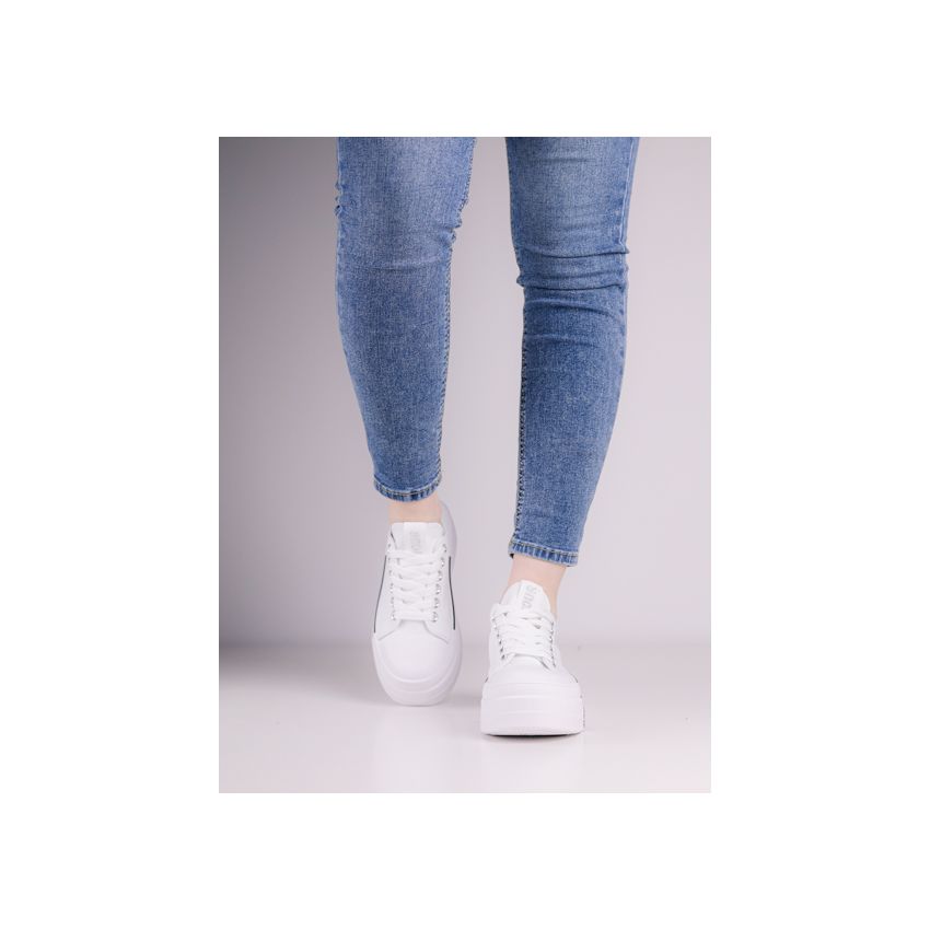 Yolera - Amour fehér női platformos cipő