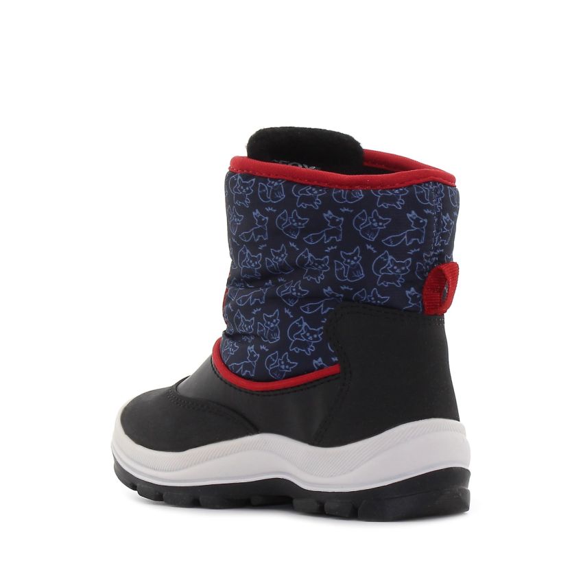 Geox B Flanfil fekete baba csizma