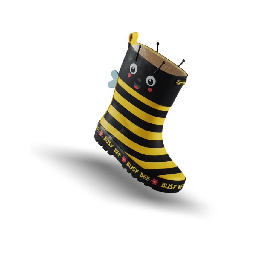 Wink - RubBee sárga baba gumicsizma