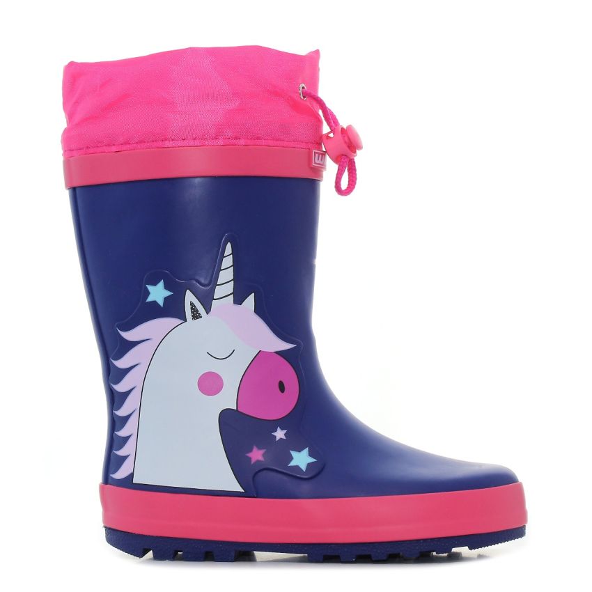 Wink - RubIcornis kék baba gumicsizma