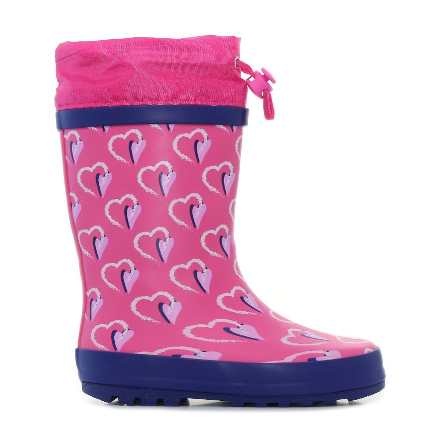 Wink - RubHeart rózsaszín gyerek gumicsizma