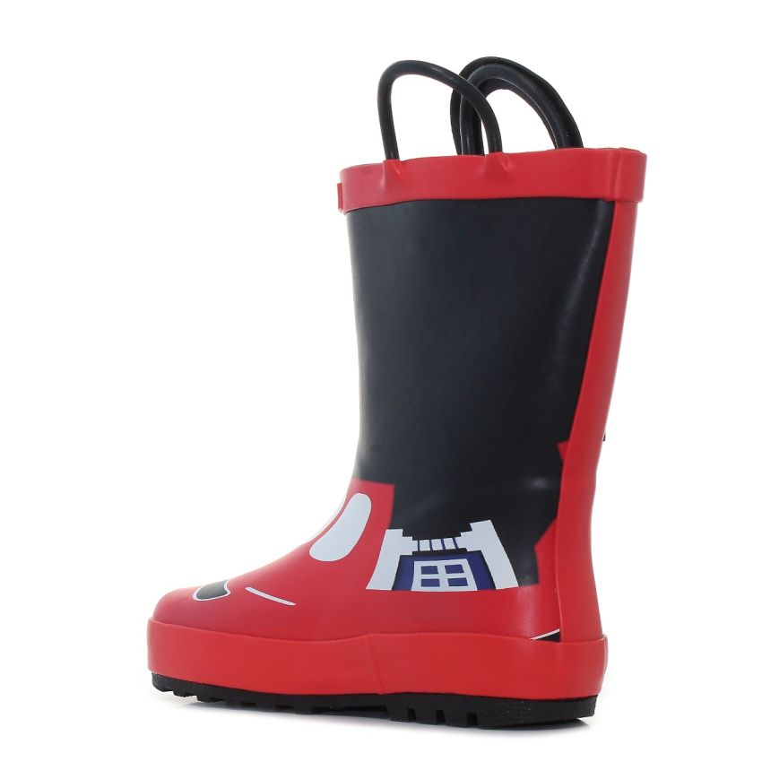 Wink - RubCar piros gyerek gumicsizma