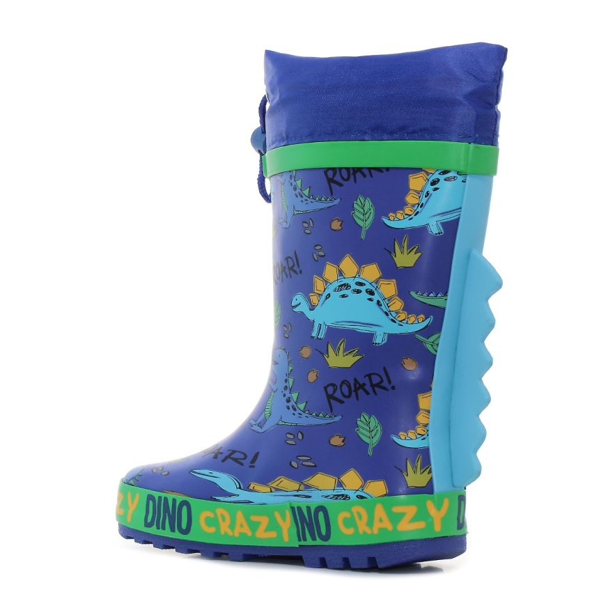 Wink - RubOsaur kék gyerek gumicsizma