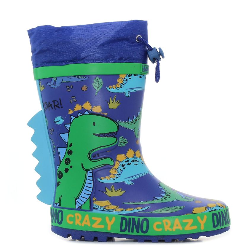 Wink - RubOsaur kék gyerek gumicsizma