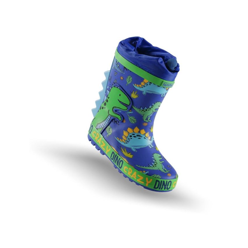 Wink - RubOsaur kék gyerek gumicsizma