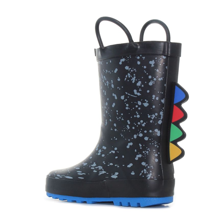 Wink - RubRex fekete baba gumicsizma