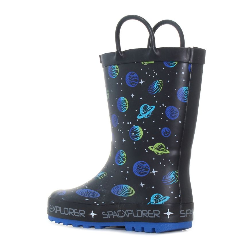 Wink - RubNaut fekete baba gumicsizma