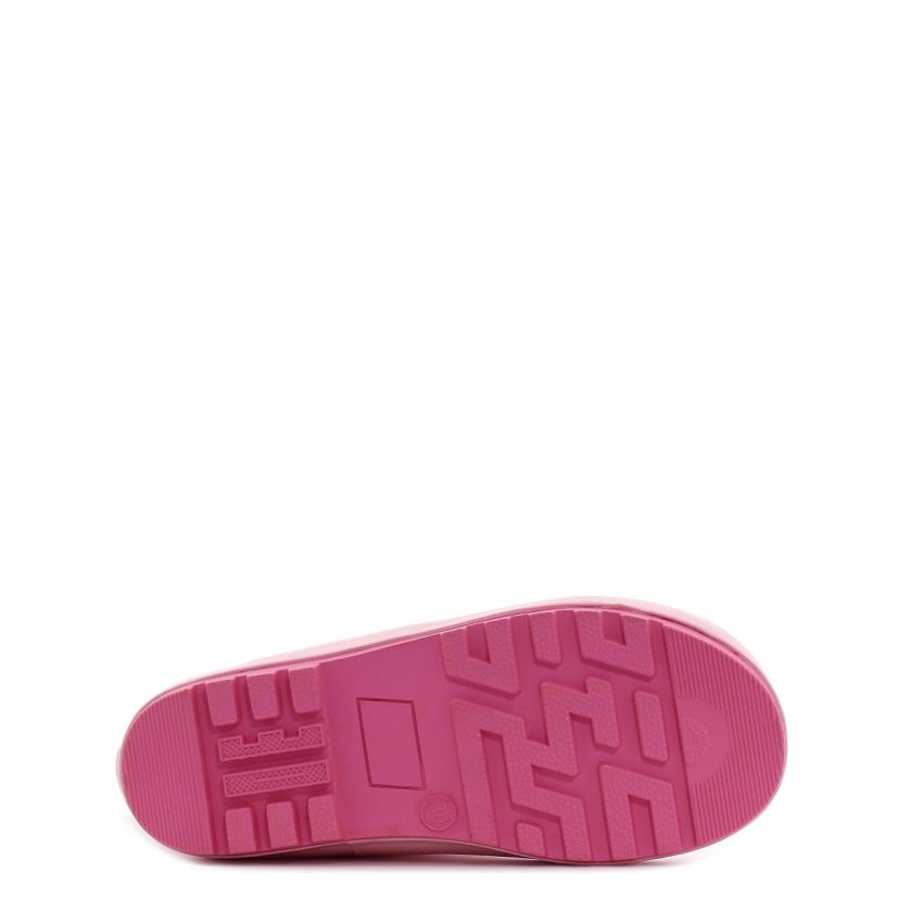 Wink - RB Flores rózsaszín bélelt baba gumicsizma