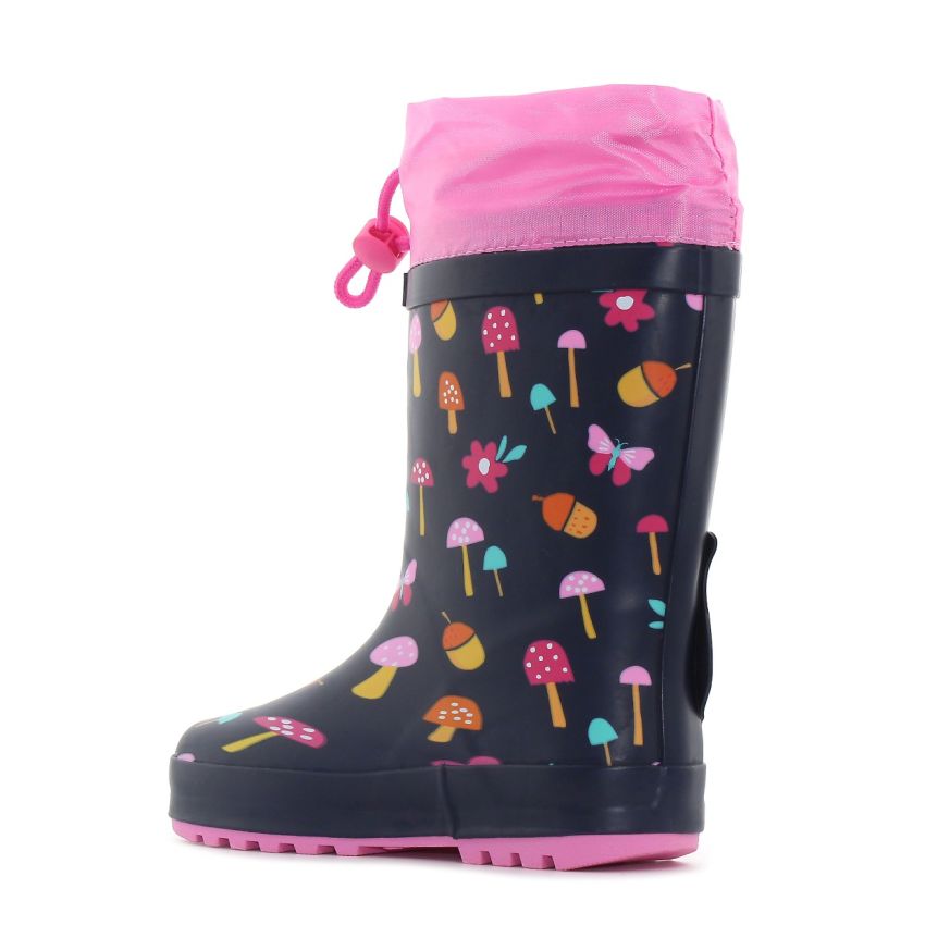 Wink - RB Silva sötétkék bélelt baba gumicsizma