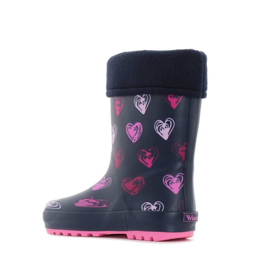 Wink - RB Corda sötétkék bélelt baba gumicsizma