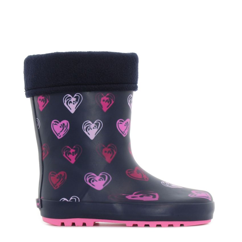 Wink - RB Corda sötétkék bélelt baba gumicsizma